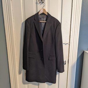 Uniqlo Wool Cashmere Chesterfield Coat